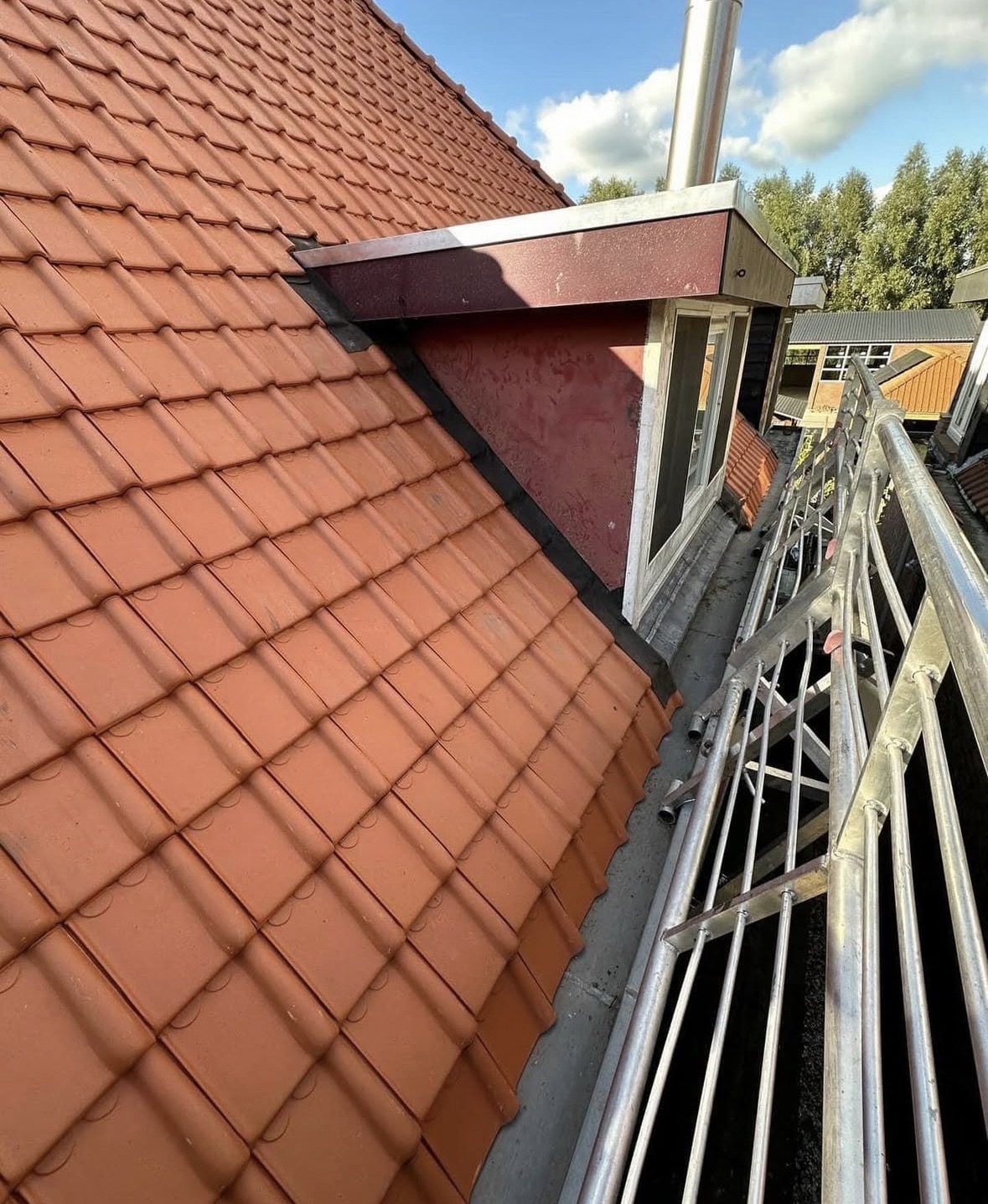 Pannendak en dakkapel